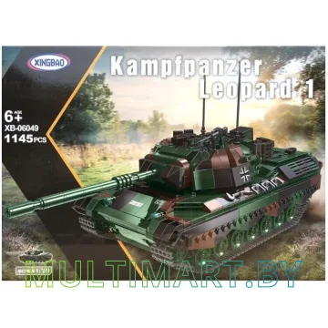 Конструктор XingBao XB-06049 Немецкий боевой танк Леопард 1